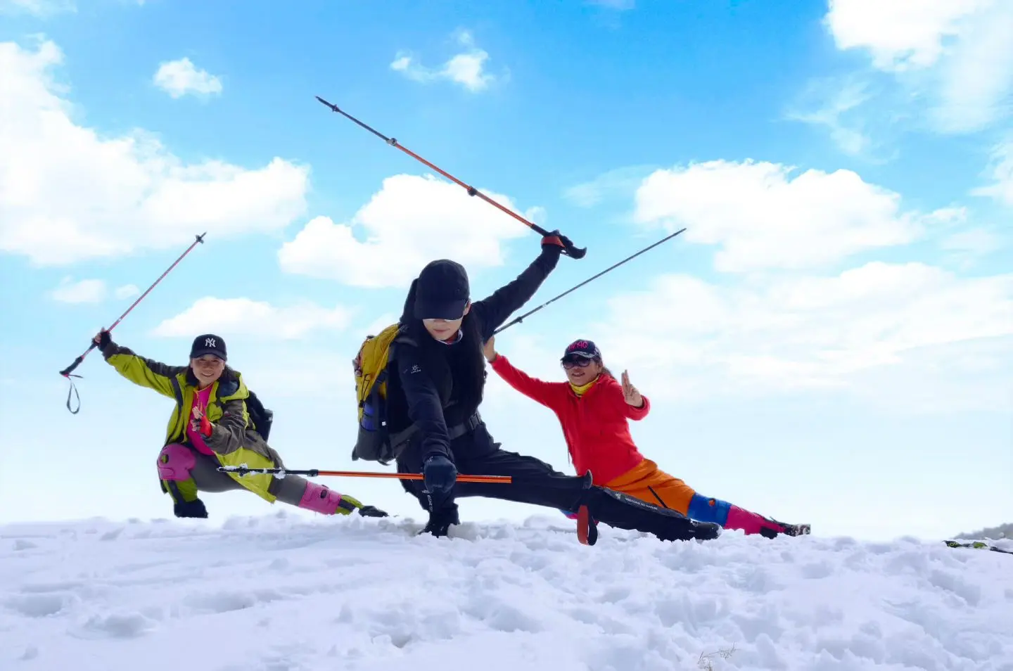 周六爬山，又见雪山