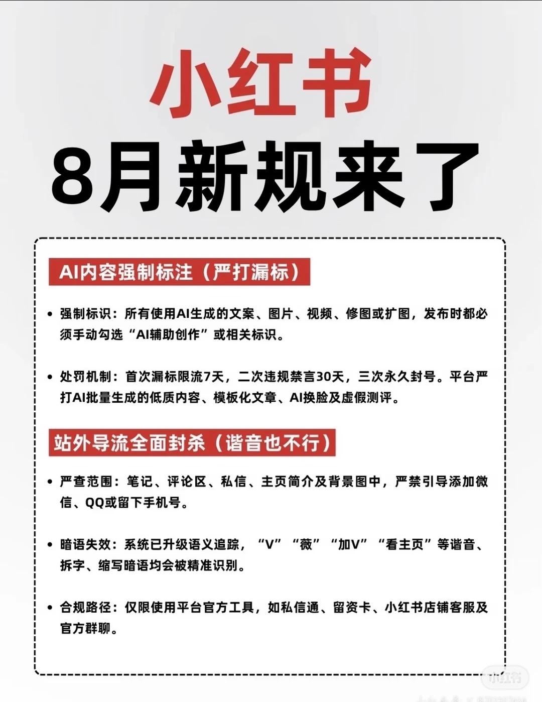 小红书8月份新规
一、房产专业号认证重大新规（8月1日执行，房产中介必看）
主体