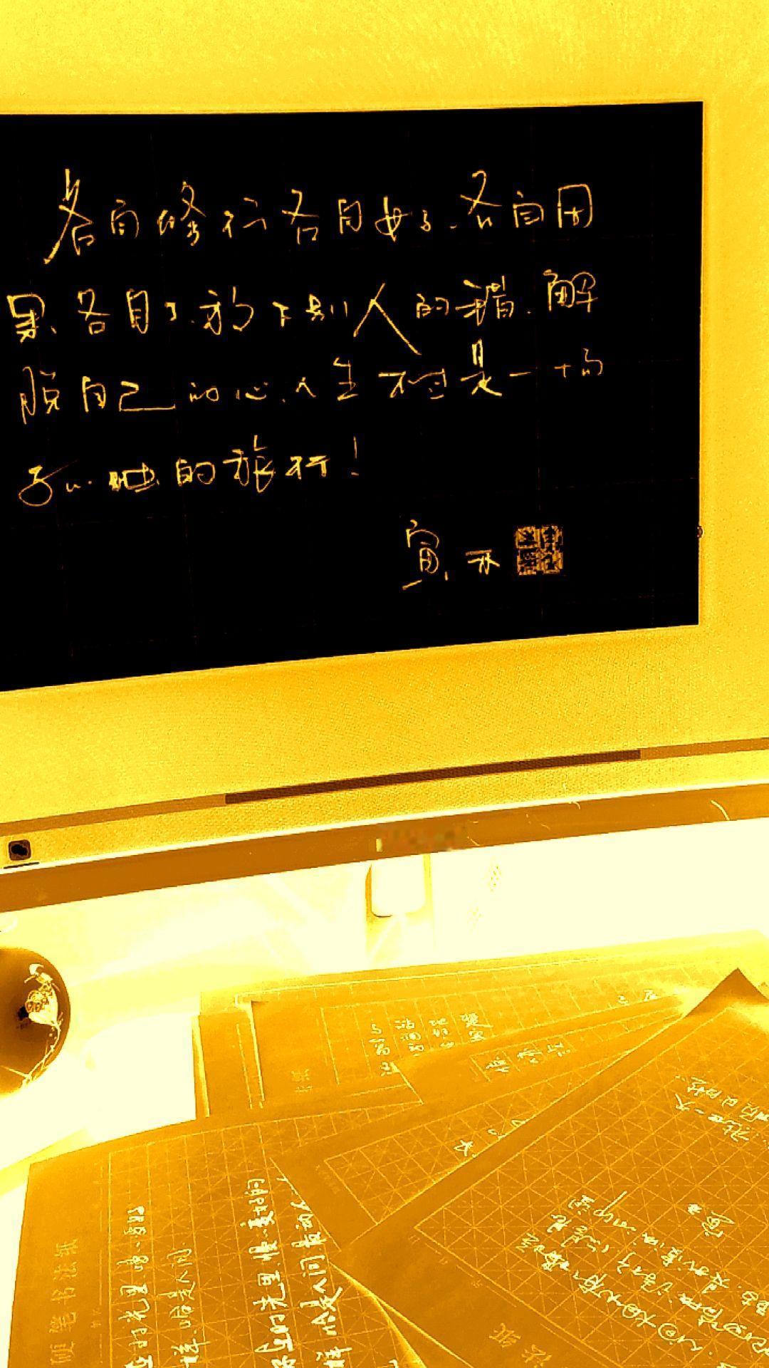 即使更新……成人练字 寅禾书法 硬笔书法欣赏 成人字帖