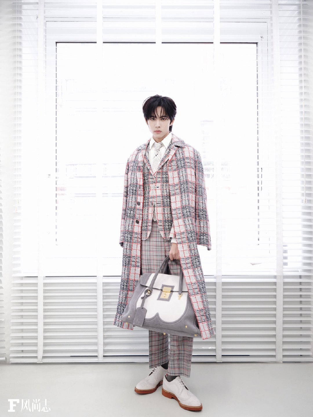 刘轩丞｜巴黎时装周THOM BROWNE 2026春夏男女时装秀，秀前Fitti