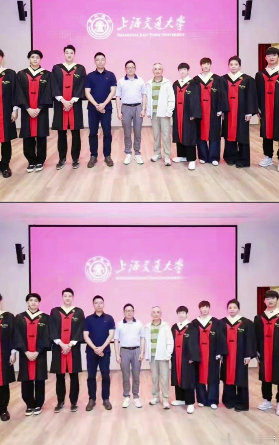 孙颖莎毕业喜提毕业生身份啦🥳 又优秀又努力的莎莎，每一步都走得踏实又耀眼，未来