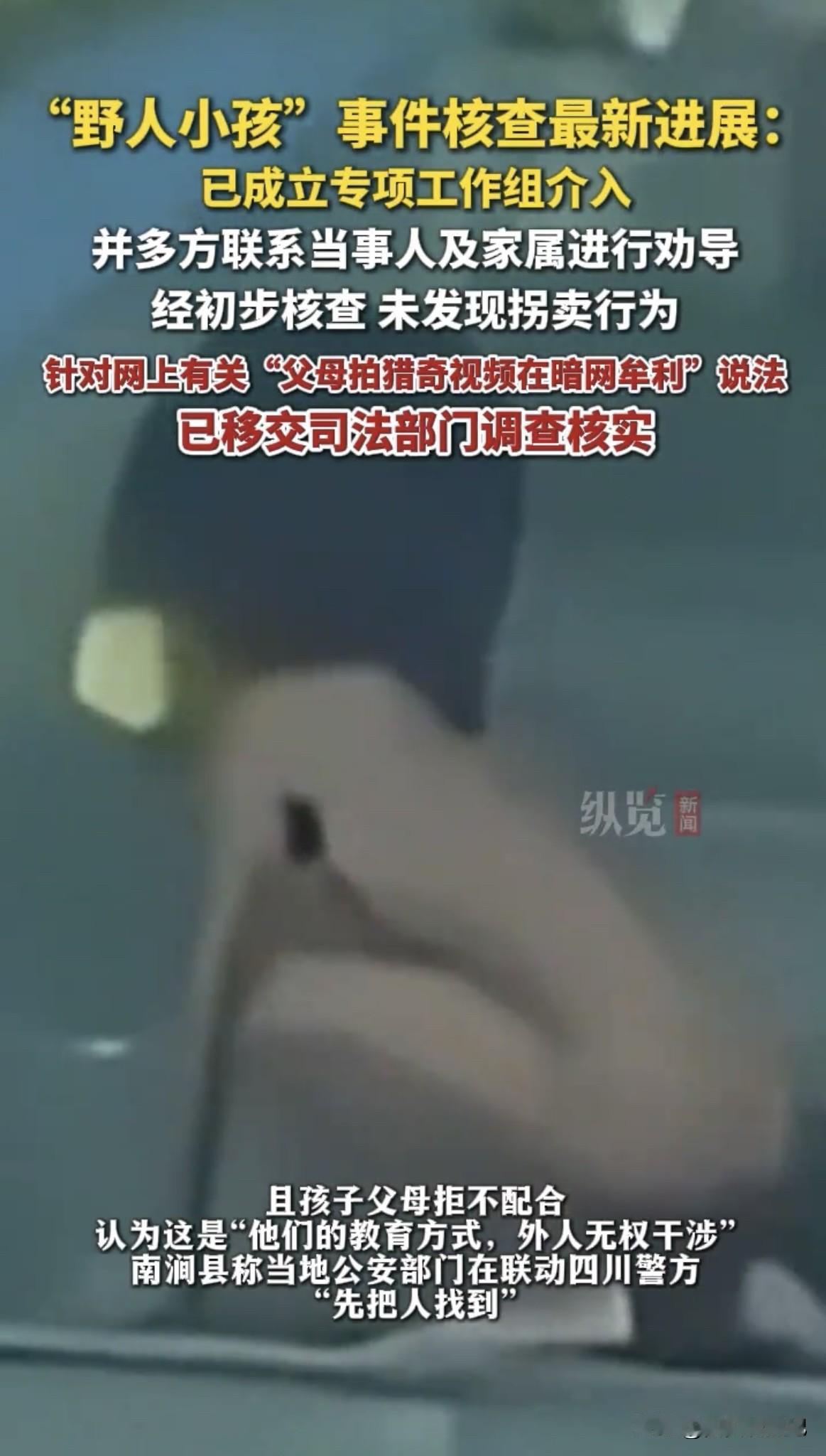 最近“野人小孩”事件闹得沸沸扬扬。10月16日，四川雅安石棉县某高速服务区，一个