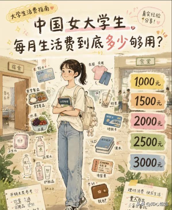 上大学的女儿要2300生活费，爸爸只给1500：别急着评判谁对谁错，先看见这两代
