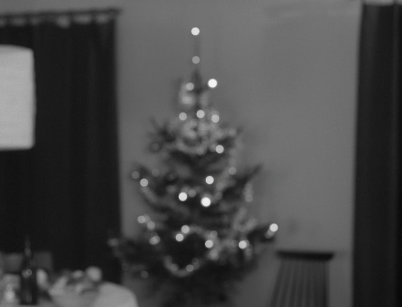 埃里克·侯麦《慕德家一夜》（1969）里的圣诞树