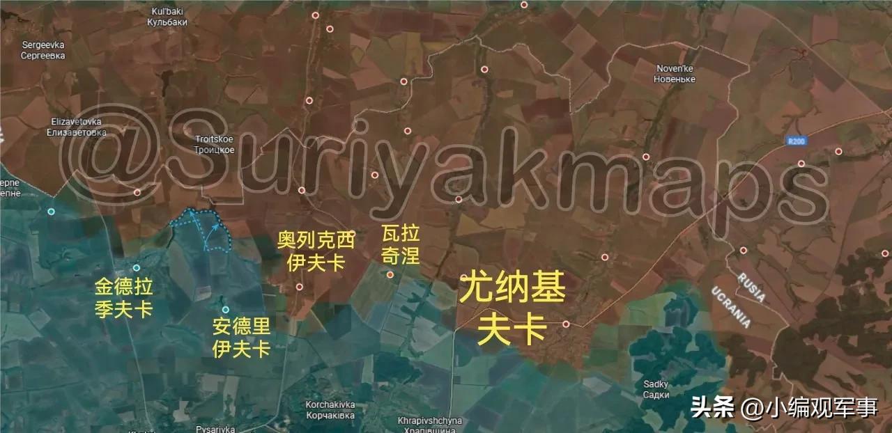 9月28日俄乌最新战报（来源：Suriyak）：

1.苏梅州前线：
过去一周里