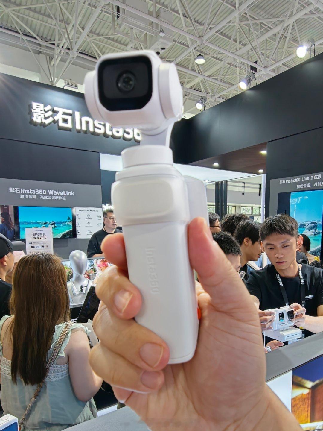 影石insta360 Luna Pro，虽然明天才发布，但birtv展会已经可以