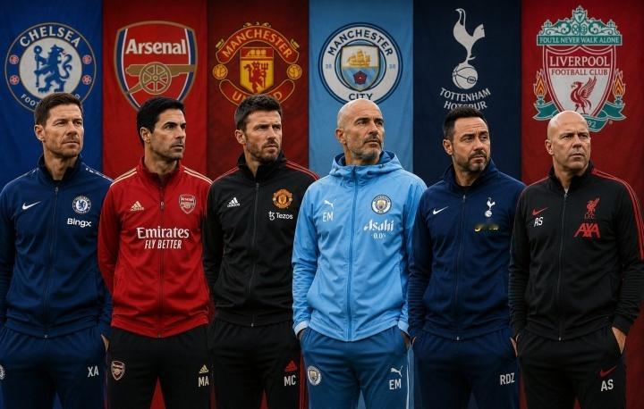 【少帅时代！五大联赛豪门主帅：BIG6全员U50】英超阿森纳：阿尔特塔，44岁曼