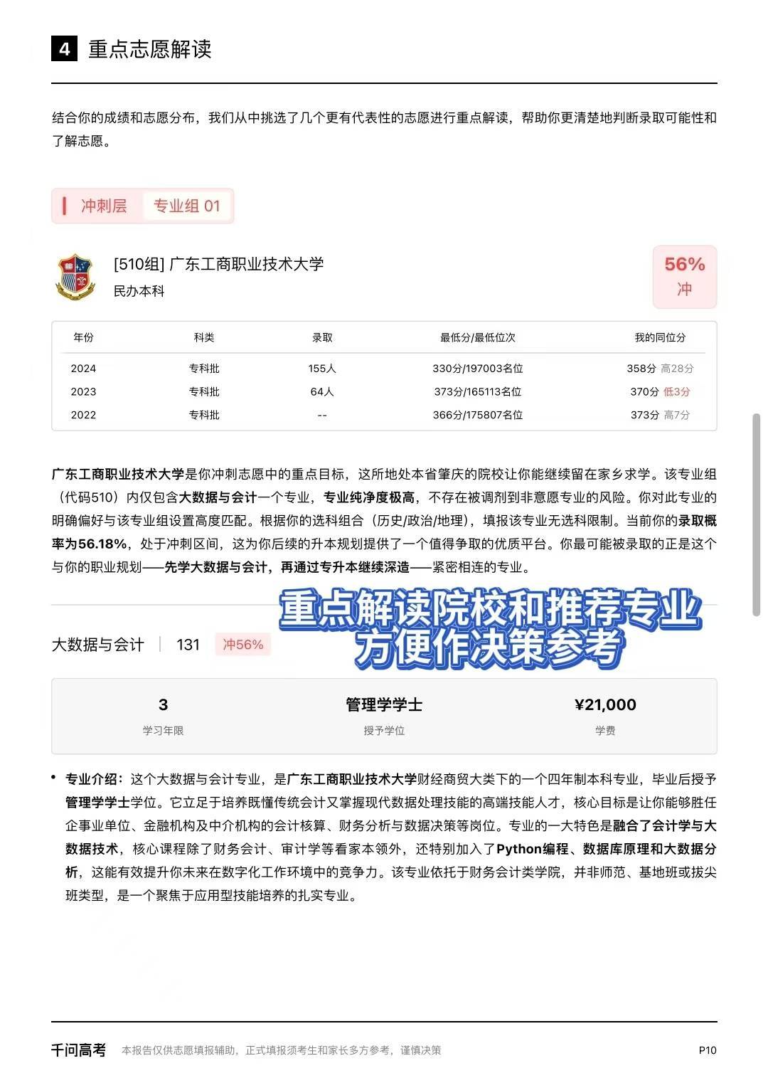 广东高考分数线一出分数线就开始慌了，我侄子的志愿还没准备好呢！我让他赶紧去用千问