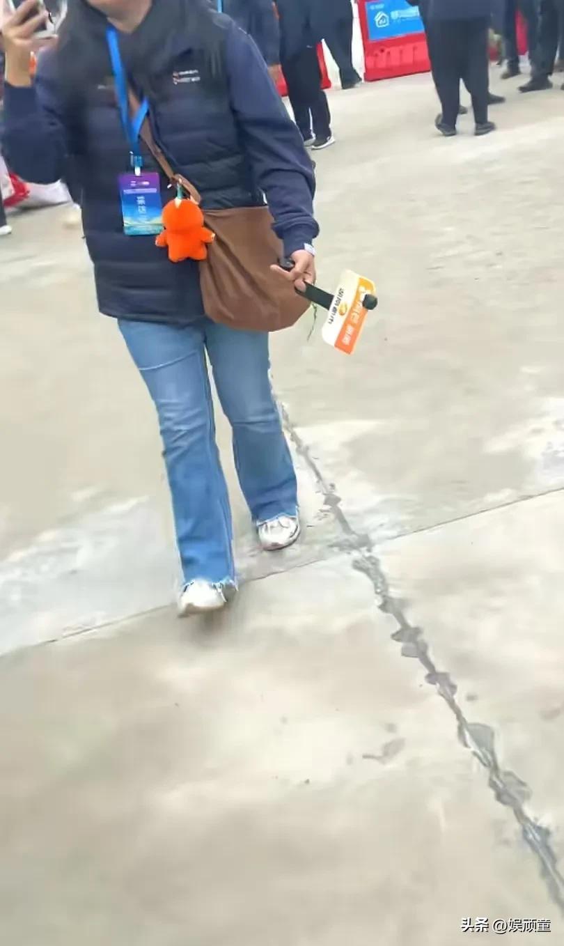 下午张雪走出活动室，一位手持话筒的风芒新闻女记者准备上前采访，立刻被旁边的人拦下