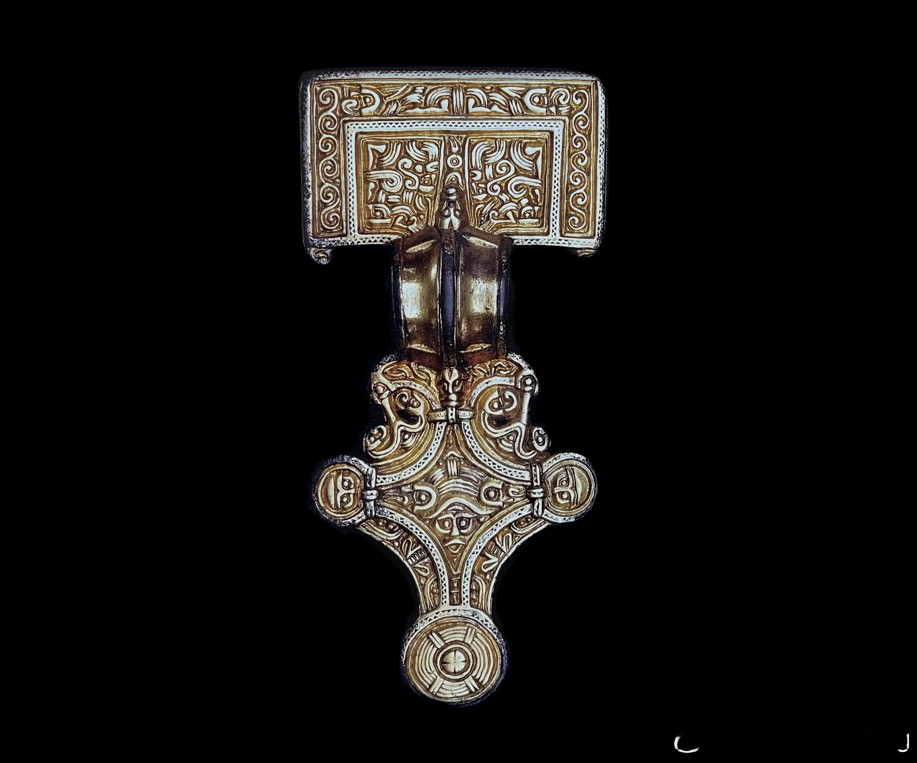 中世纪早期艺术  Early Medieval Art   谢斯赛尔唐 胸针胸针