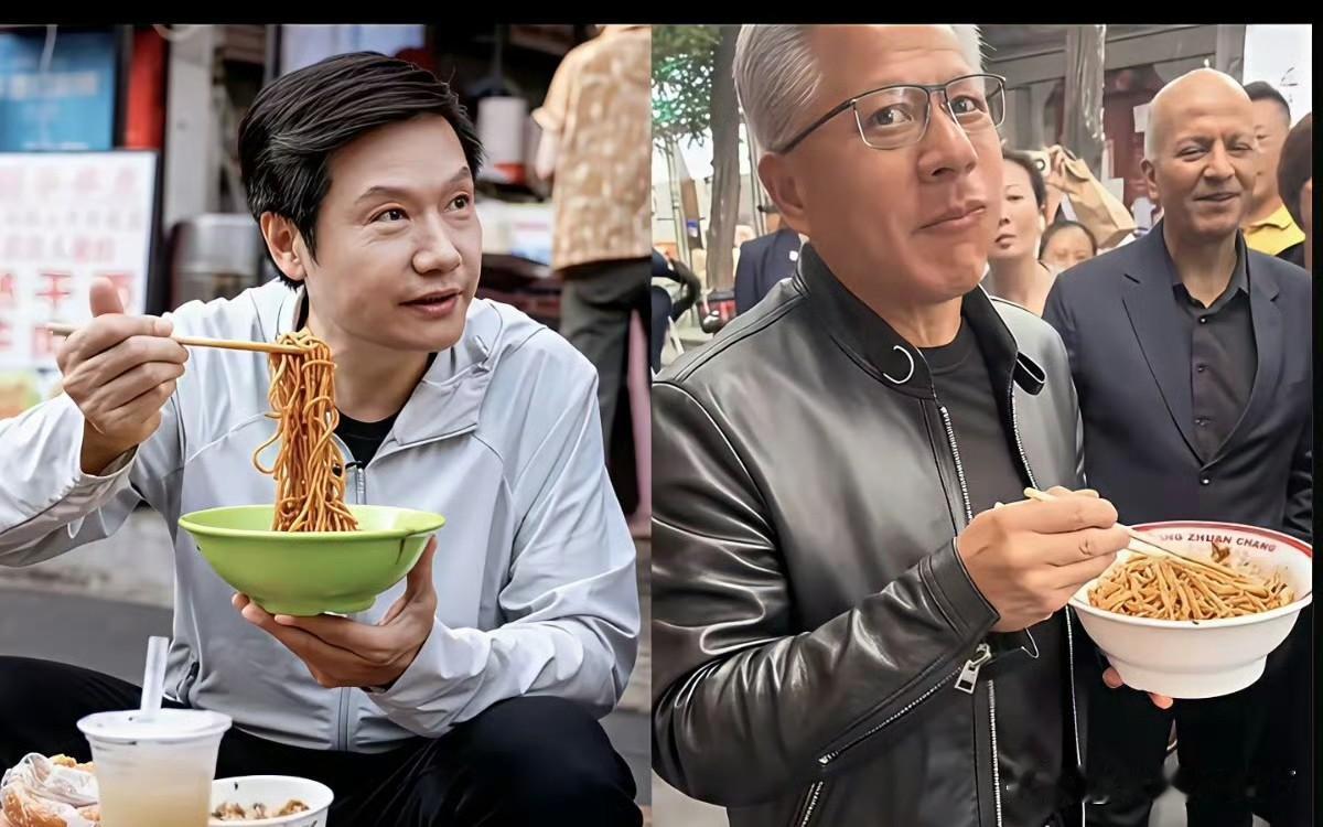 雷军，原本想展现一下自己的亲民形象！结果被一名十一二岁的小姑娘直接干翻了！ 
