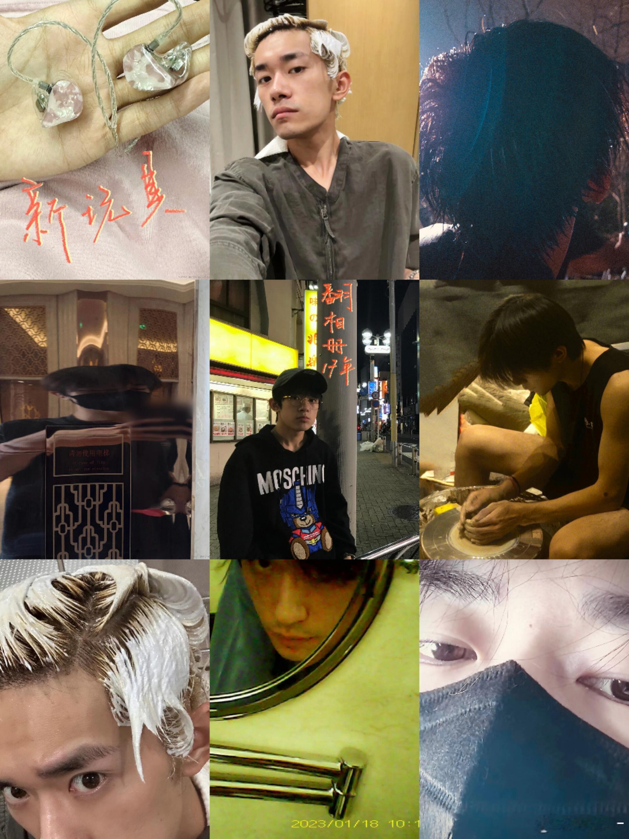 易烊千玺镜头下的钓鱼爷爷背影，真的把烟火气拉满了。没有复杂的构图，就是简单记录下