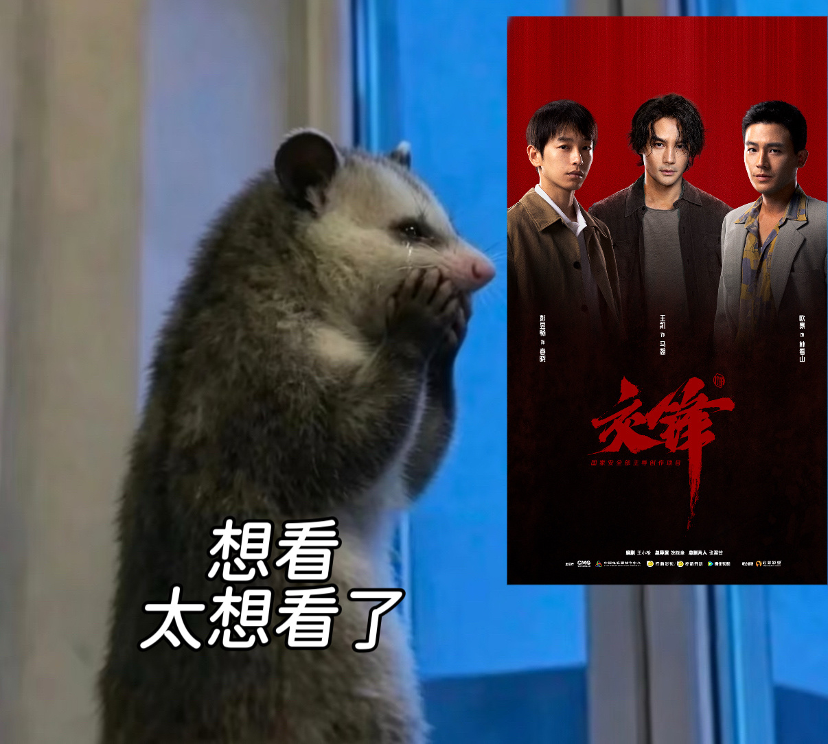 王凯欧豪彭昱畅演谍战无间道终于快要播了！全员狠人！全阵容实力派，演绎20年正邪暗