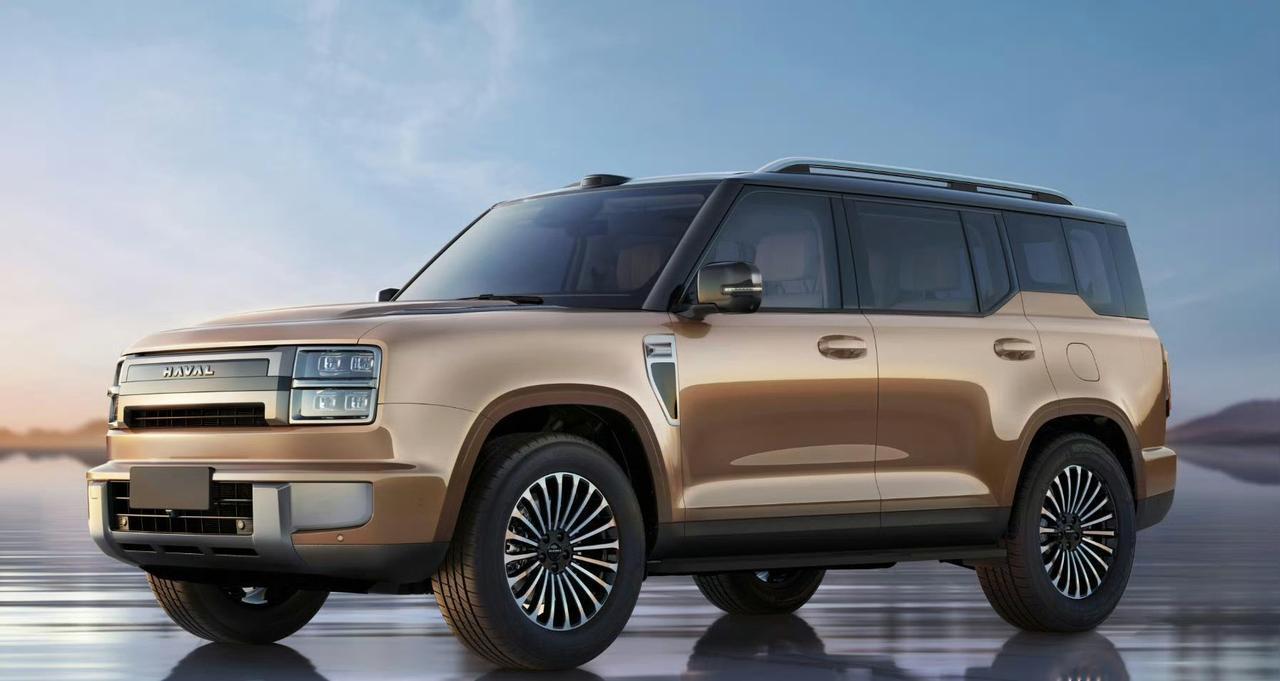 哈弗全新旗舰SUV官图，方盒子硬派外观
基于长城汽车归元平台打造
车顶配备有激光