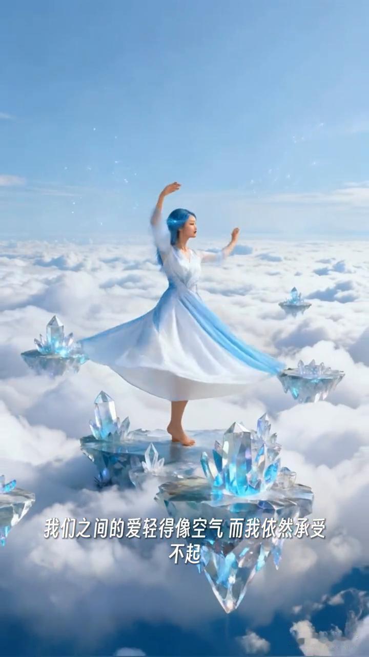 小云雀AI生成。
我们之间的爱轻得像空气，而我依然承受不起。任往事在心里不停的堆