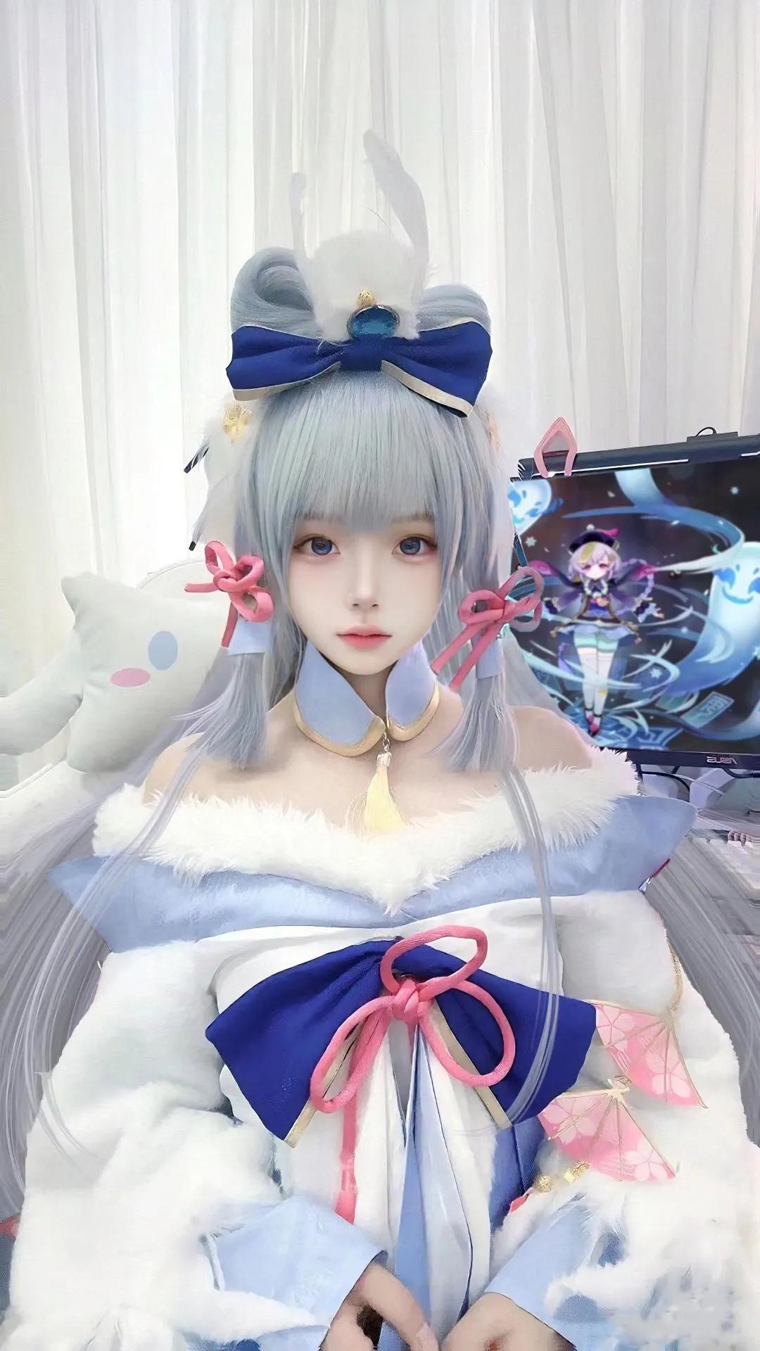 神里绫华保佑，抽卡不歪!#游戏# #原神# #二次元#
