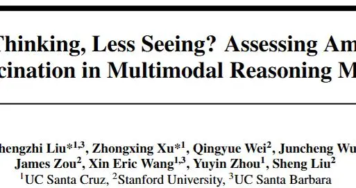 推理越多，幻觉越重？多模态推理模型的“幻觉悖论”