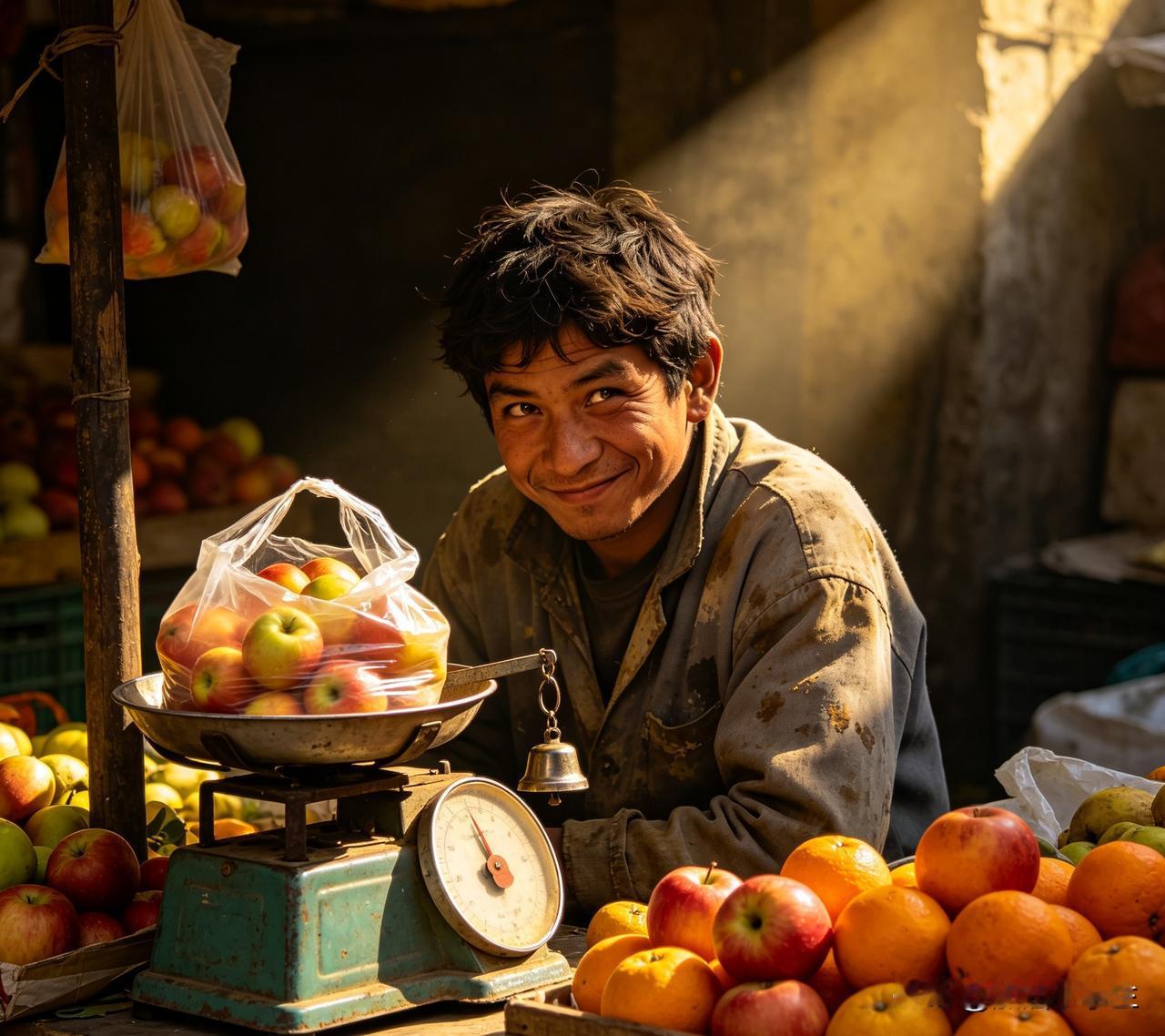 不是我不理解小商贩的不易，也不是我不想照顾他们生意，因为我实在不能区分哪个商贩不