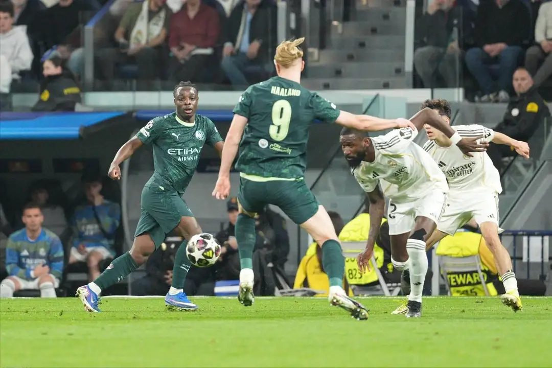 皇马3-0曼城 0射门0争顶！哈兰德全场隐身，曼城进攻彻底瘫痪北京时间3月12日