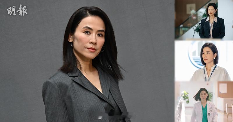 【明報即使】宣萱演醫生角色成就解鎖 唔介意再攞視后宣萱首次醫生角色，終成就解鎖。