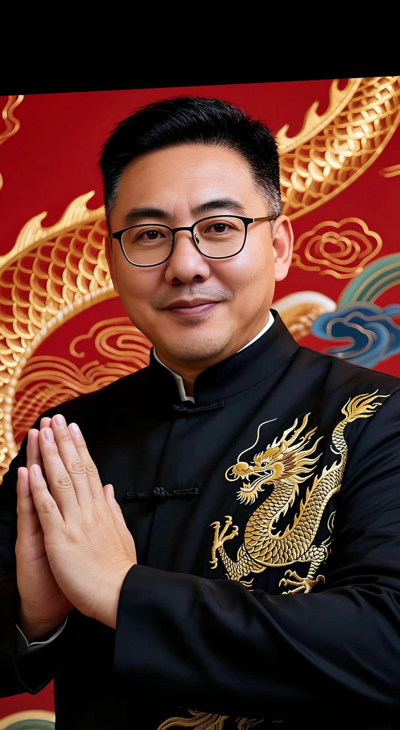 AI龙纹唐装写真 ai创作 人生领悟道理
