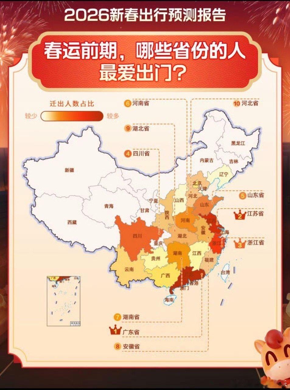这个春节最添堵的地方都被预判了 2026春运流动创新高，重庆登顶迁入榜首！热辣火