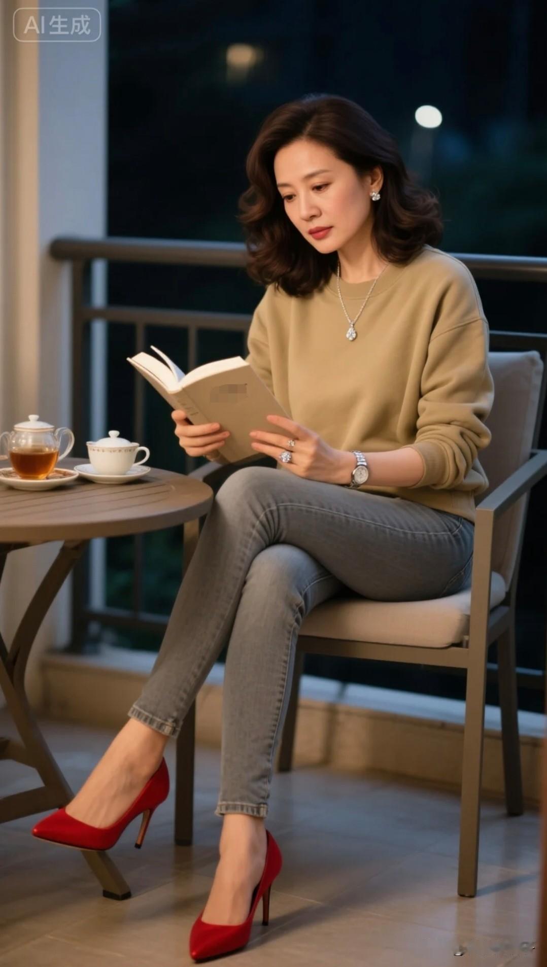 人到中年，生活早没有了惊喜和感动，傍晚仅剩下繁星与一轮明月，晨起只有孤寂与冷漠为