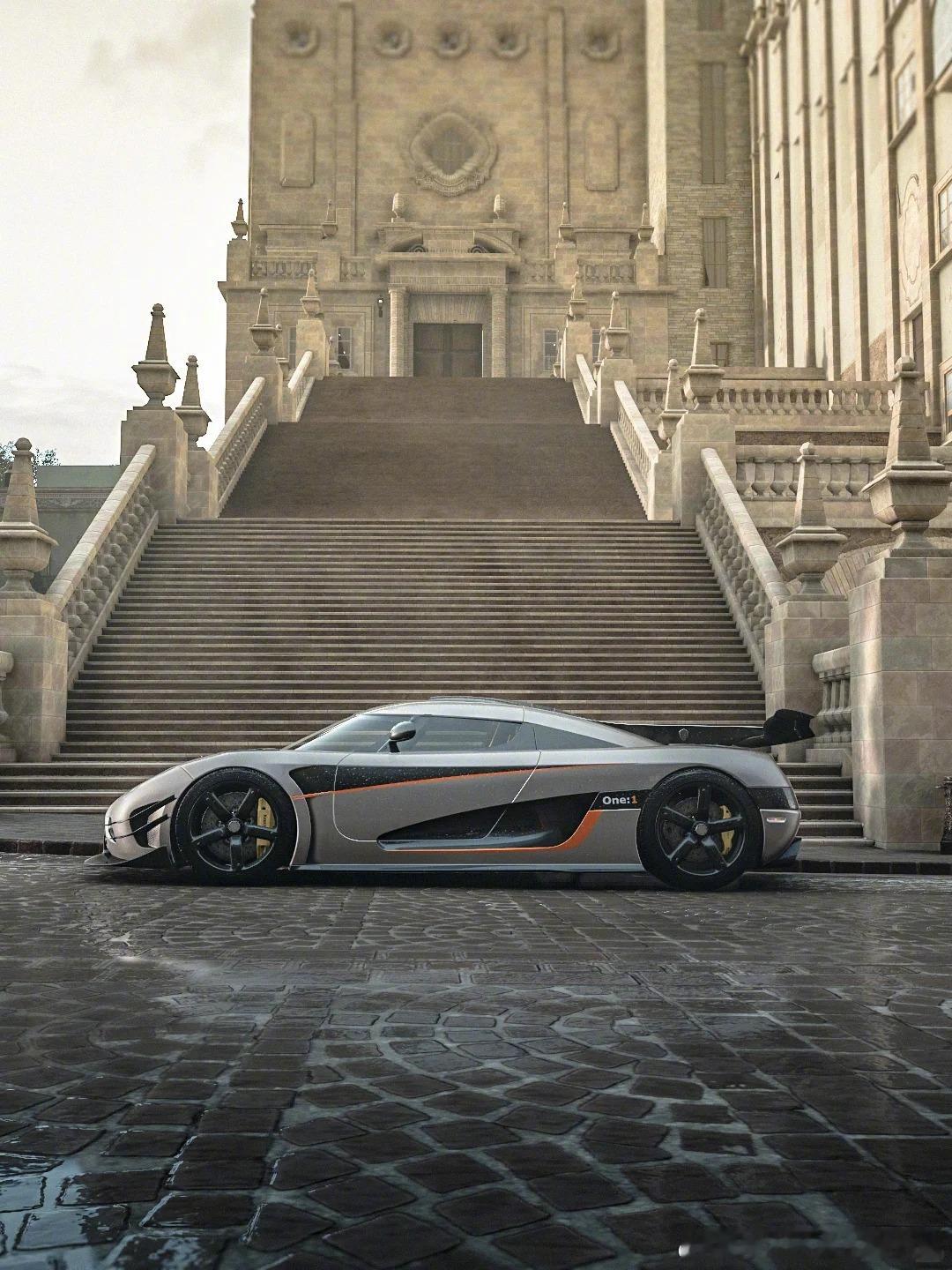 柯尼塞格one:1，雅，实在是太雅了