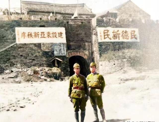 这是日本鬼子侵略南昌时的珍贵照片，牢记历史，勿忘国耻。
