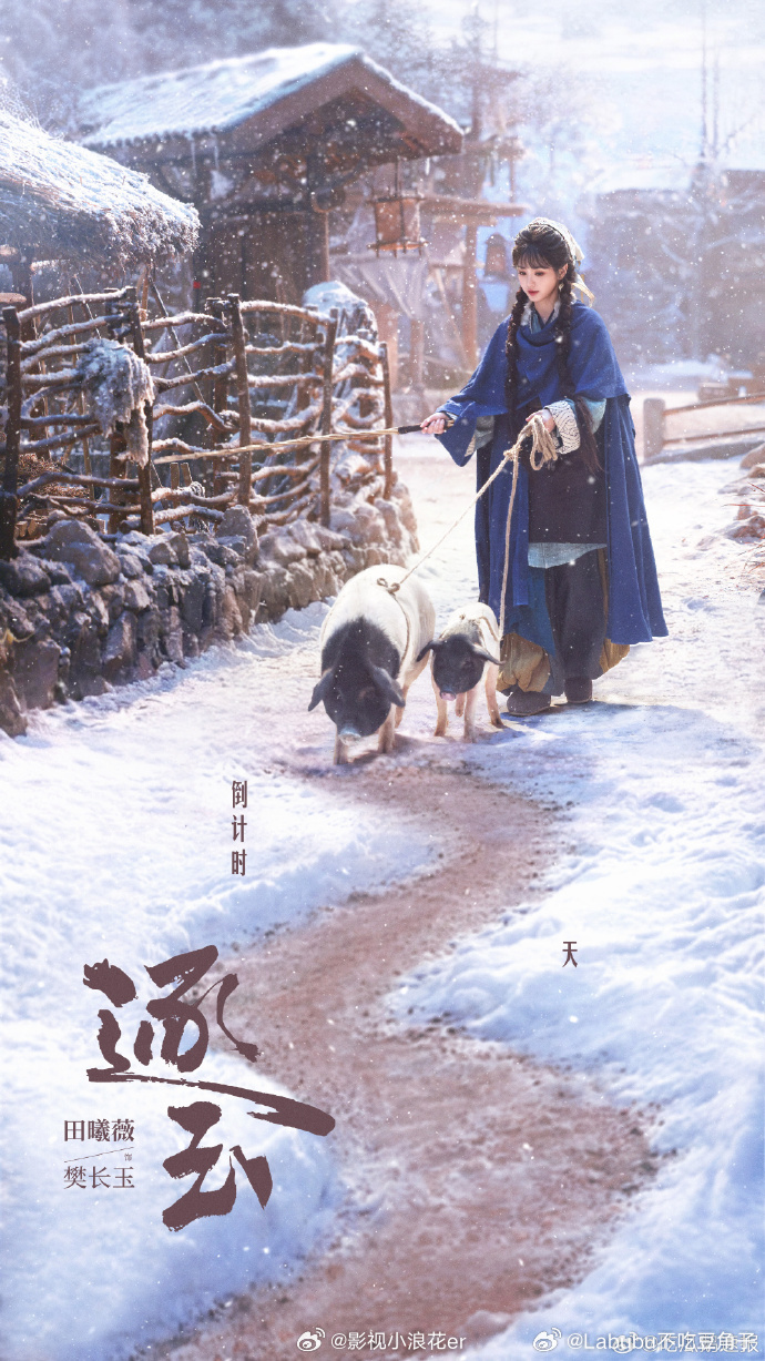 田曦薇逐玉倒计时三天海报田曦薇逐玉开播倒计时海报 田曦薇《逐玉》开播倒计时三天海