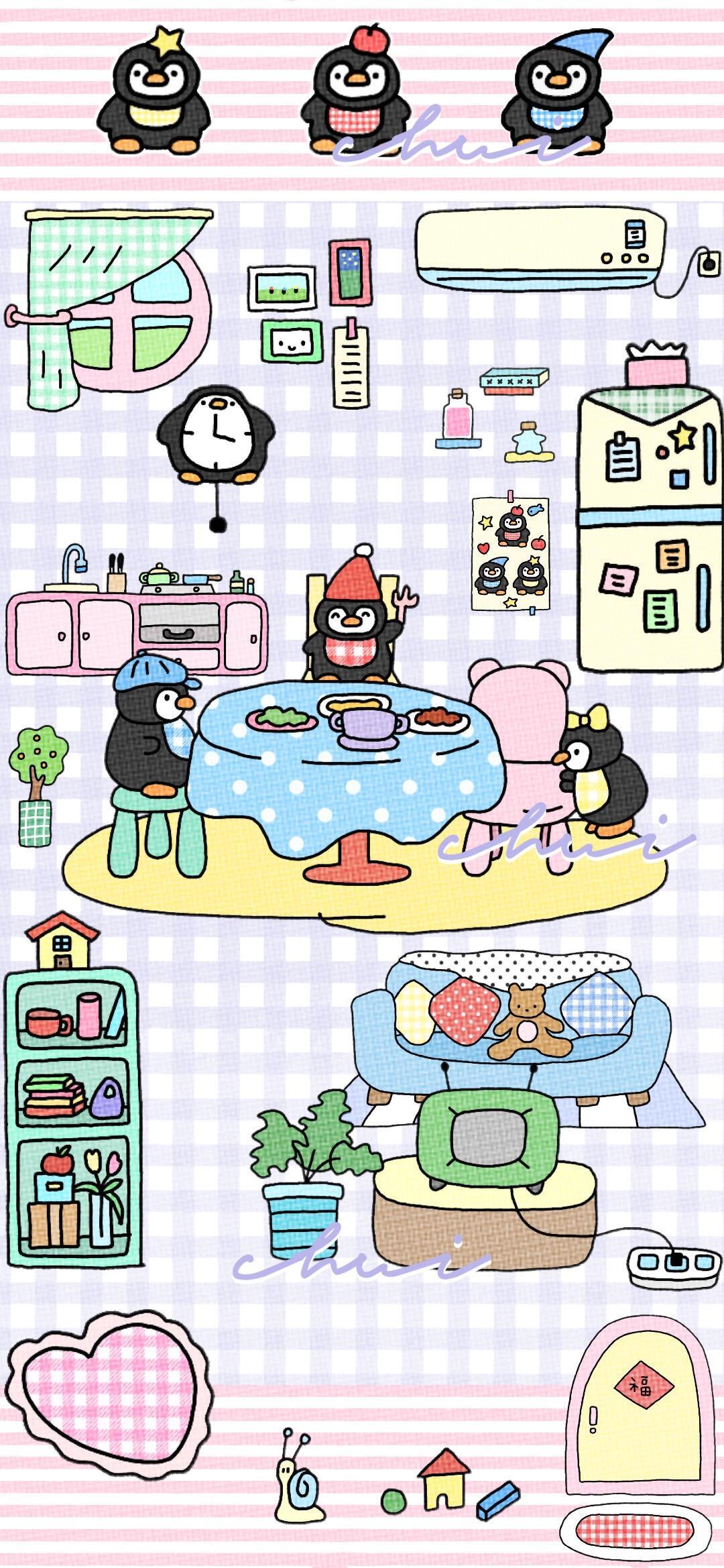 𝑾𝒆𝒄𝒉𝒂𝒕超可爱小众聊天背景图🌟 ​​​