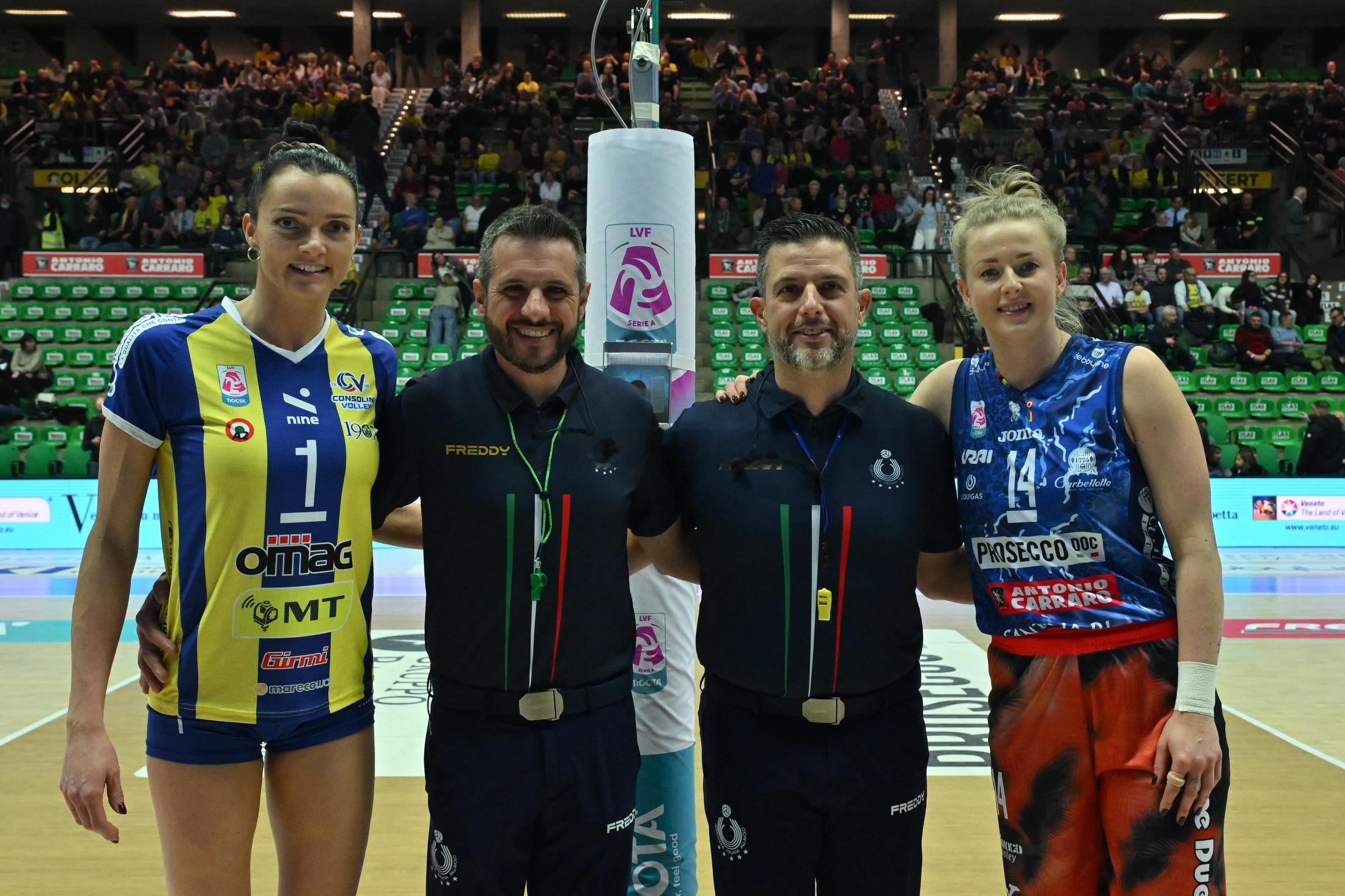 【朱婷12分MVP  科内三局赢下‘中国德比’战】2025-2026意大利女排甲