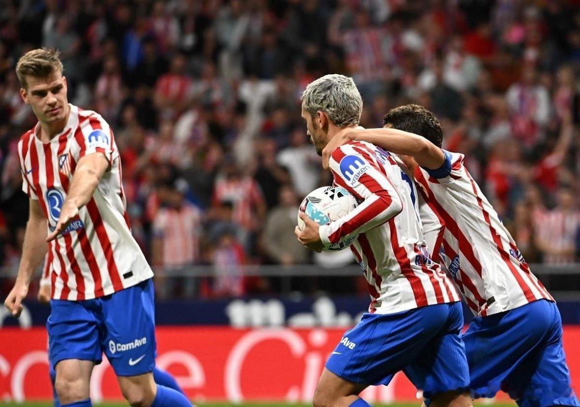 北京时间4月26日，格列兹曼的进球帮助马德里竞技在西甲第32轮的比赛中主场3-2