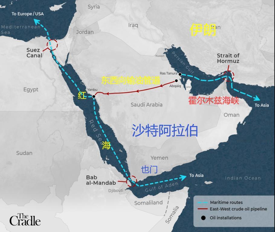 沙特阿拉伯外交部声明：“对从伊拉克发射的多架无人机，针对利雅得和麦地那地区的“东