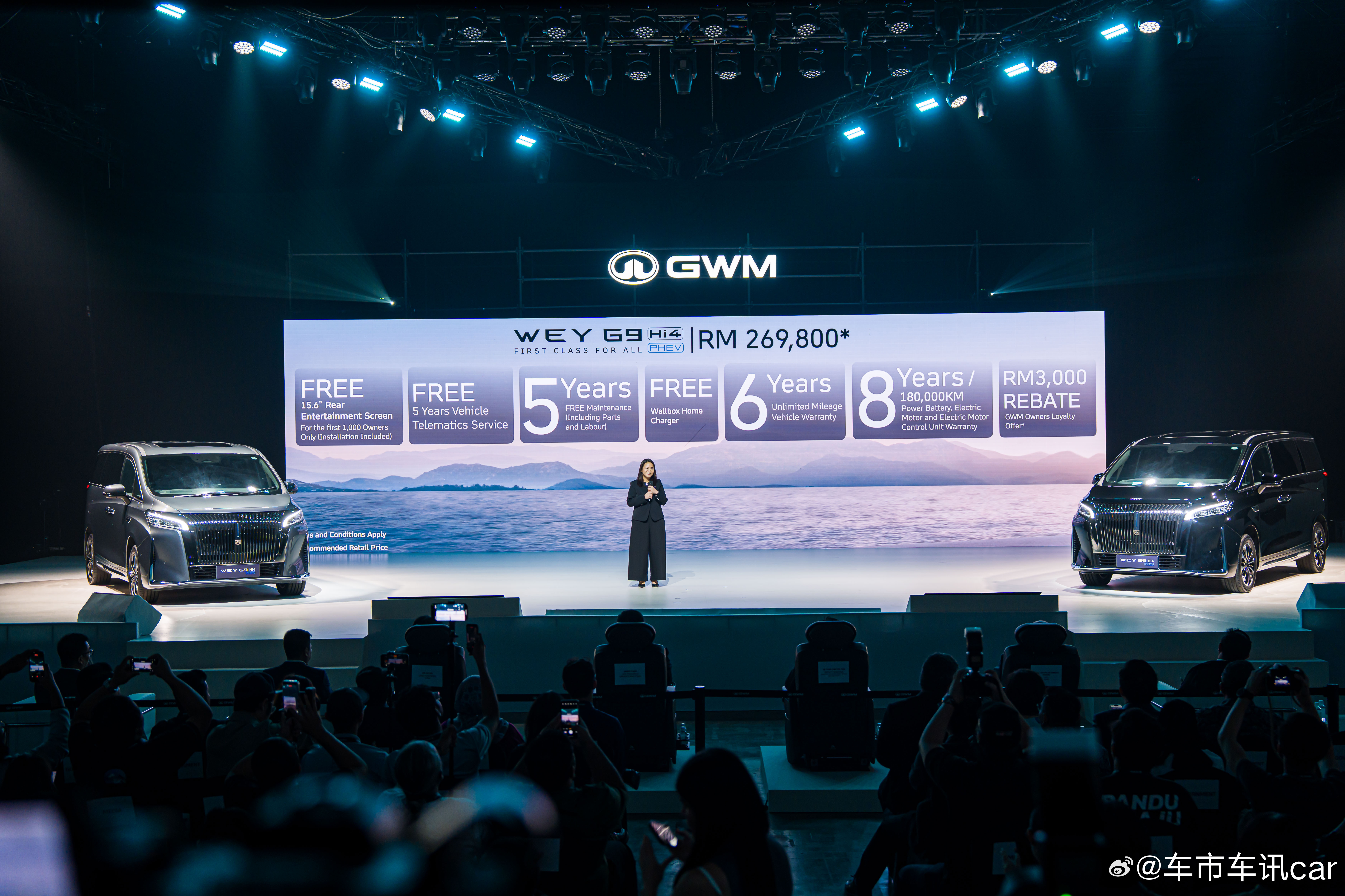 长城汽车旗下豪华品牌WEY推出的全新MPV车型G9于1月29日正式在马来西亚上市