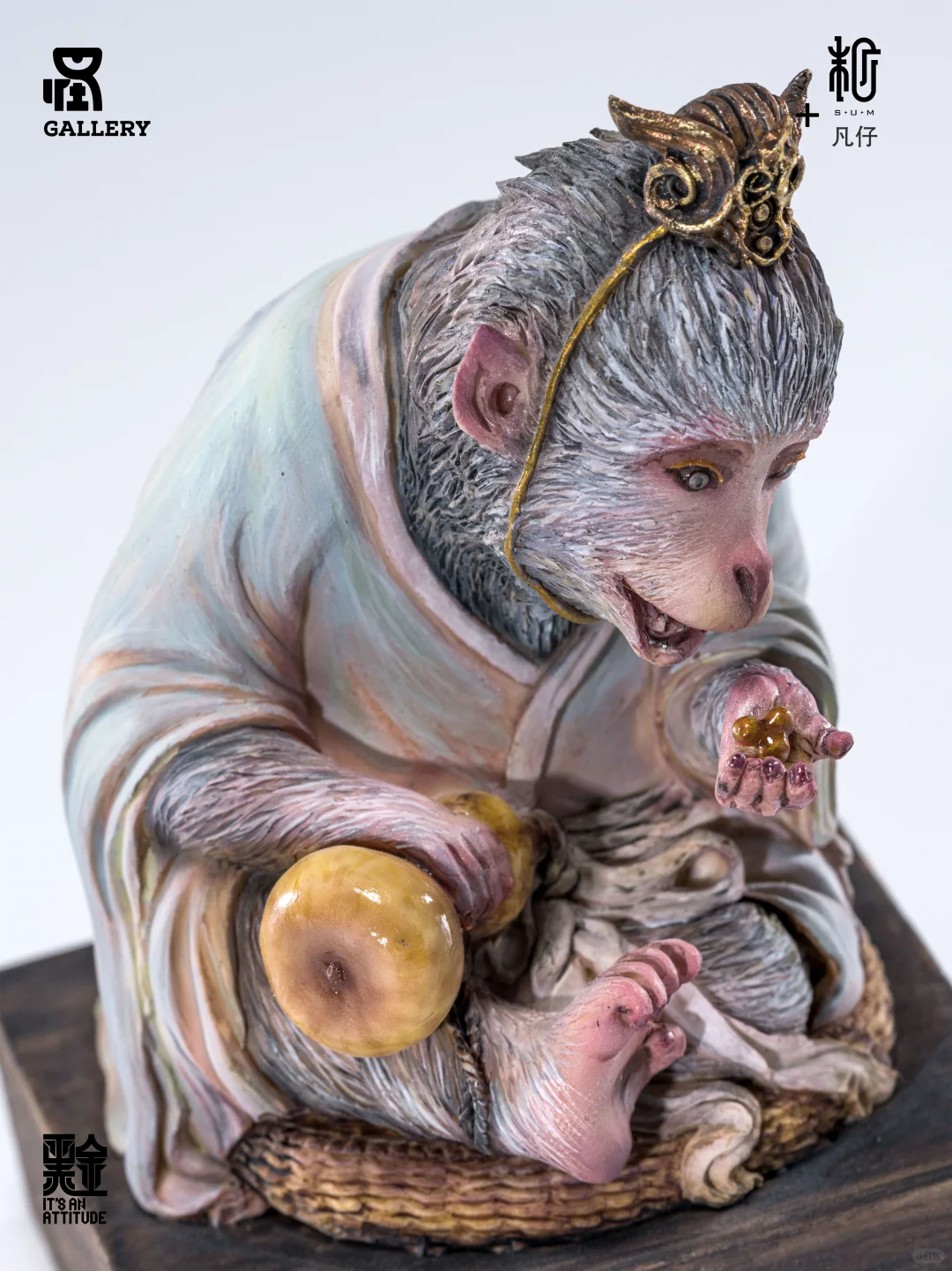 凡仔原型作品《盗仙丹》涂装版