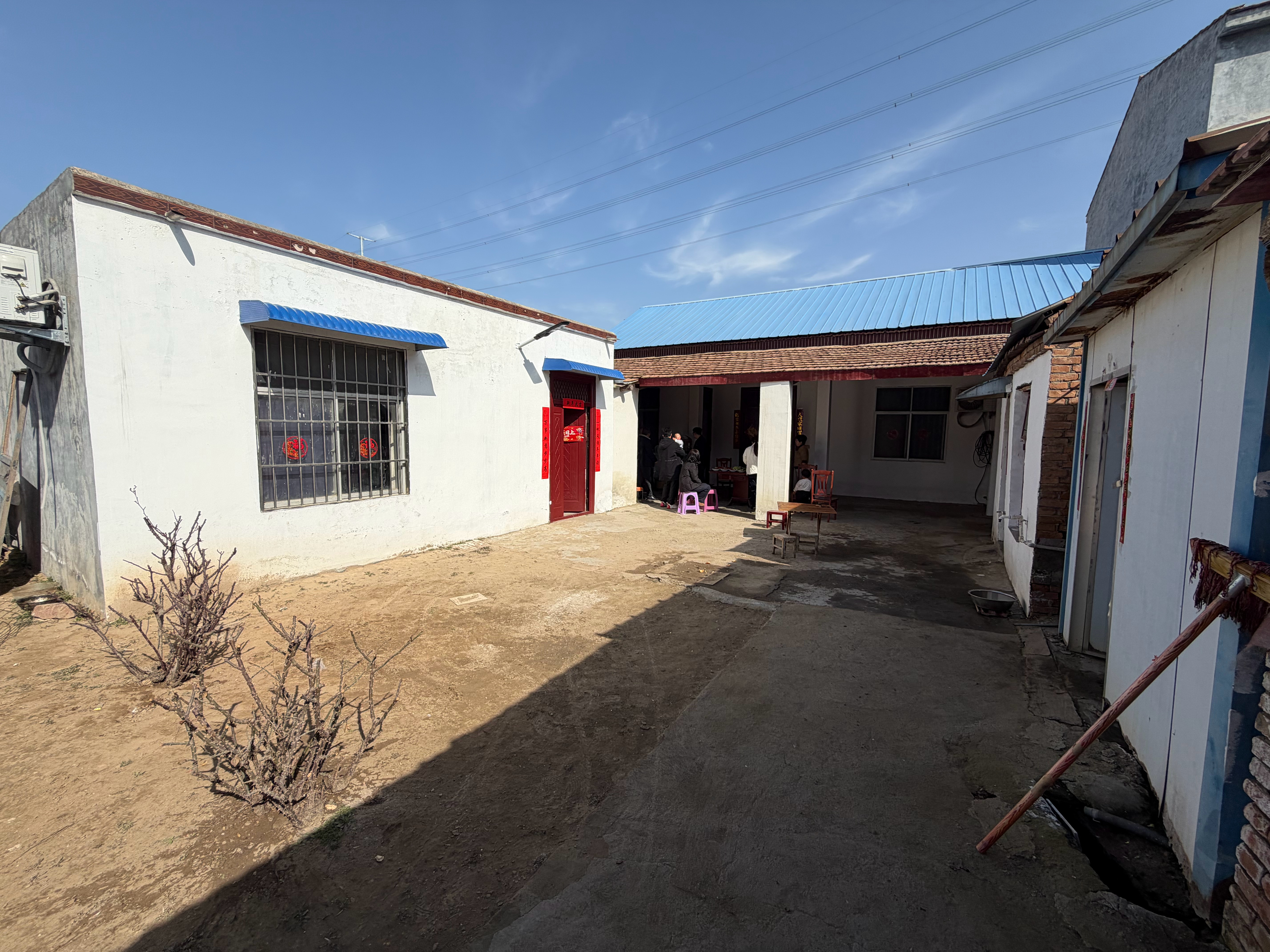 今天来大姑家走亲戚，大姑说这个村要拆迁了 商丘·鲁庄