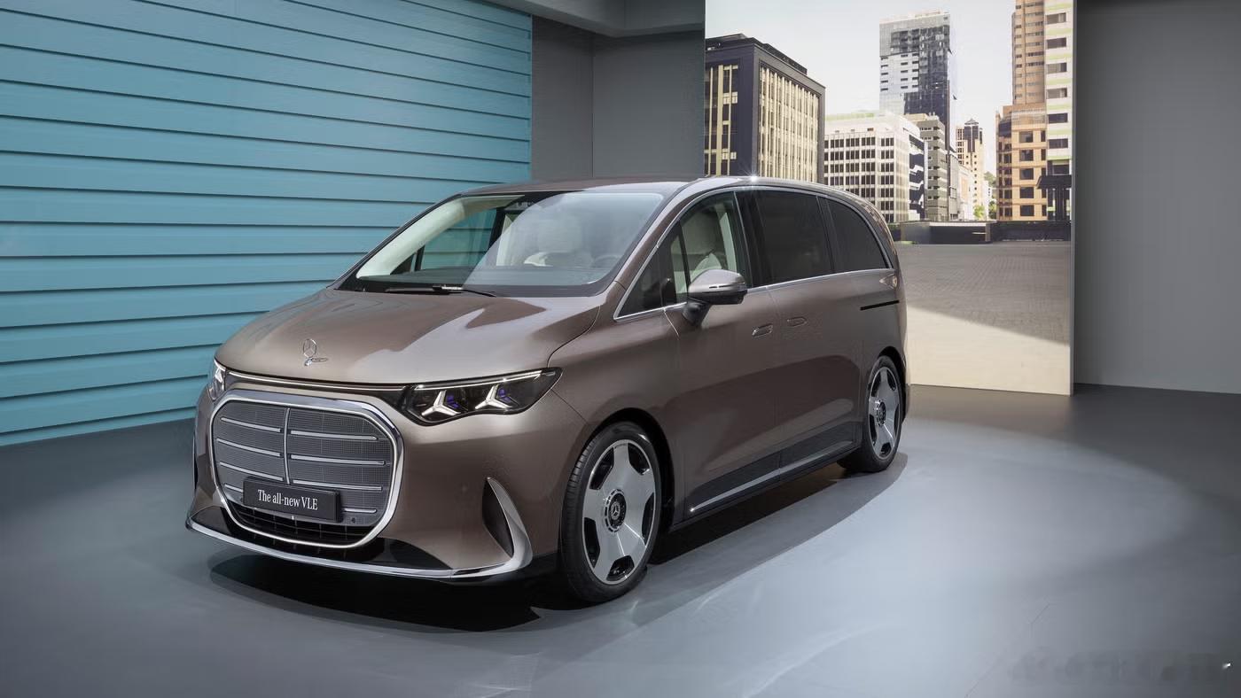 奔驰又要整新活？全新奔驰VLE亮相，这个外观各位可还满意全新奔驰纯电vle