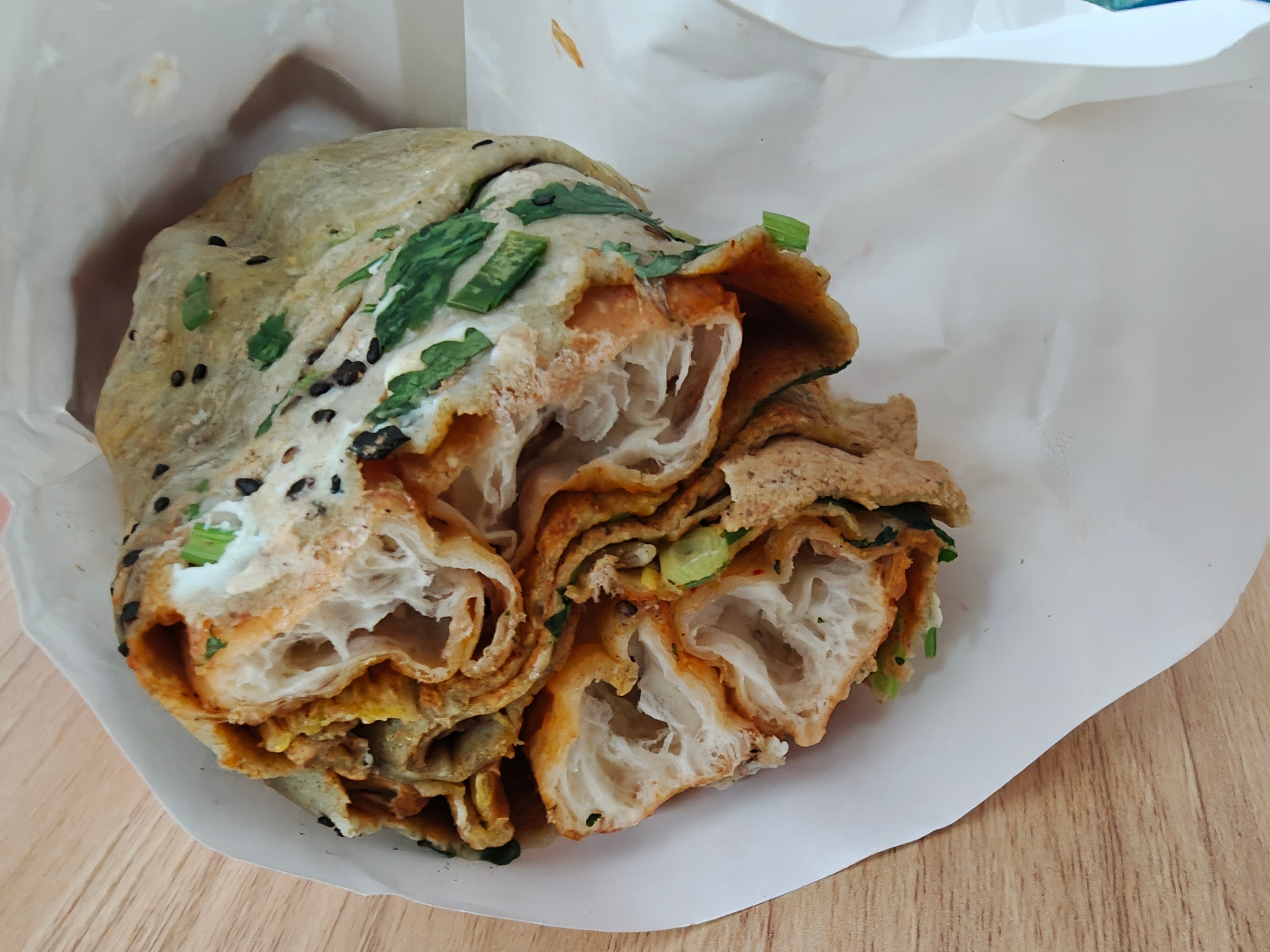 煎饼🌯果子三鲜豆腐脑肉包子吃帆仕 ​​​