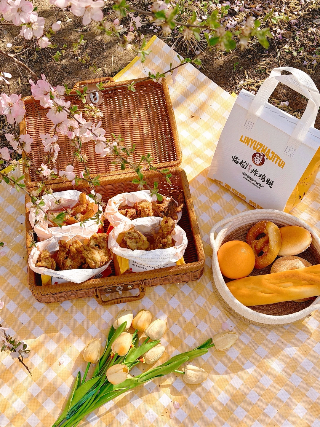 春游赏花封神！中式炸鸡才是野餐顶流