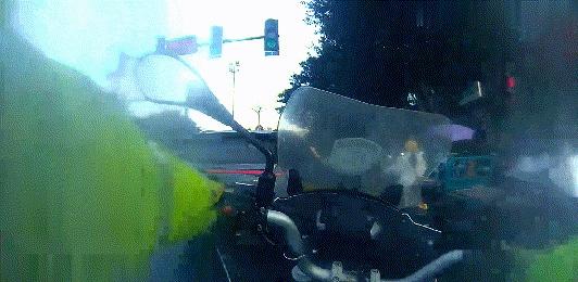 暖心护考不缺位，台州铁骑为梦想加速度