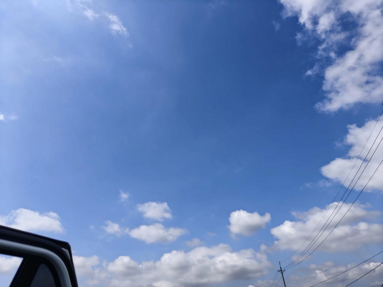 上传一张你手机里天空的照片吧