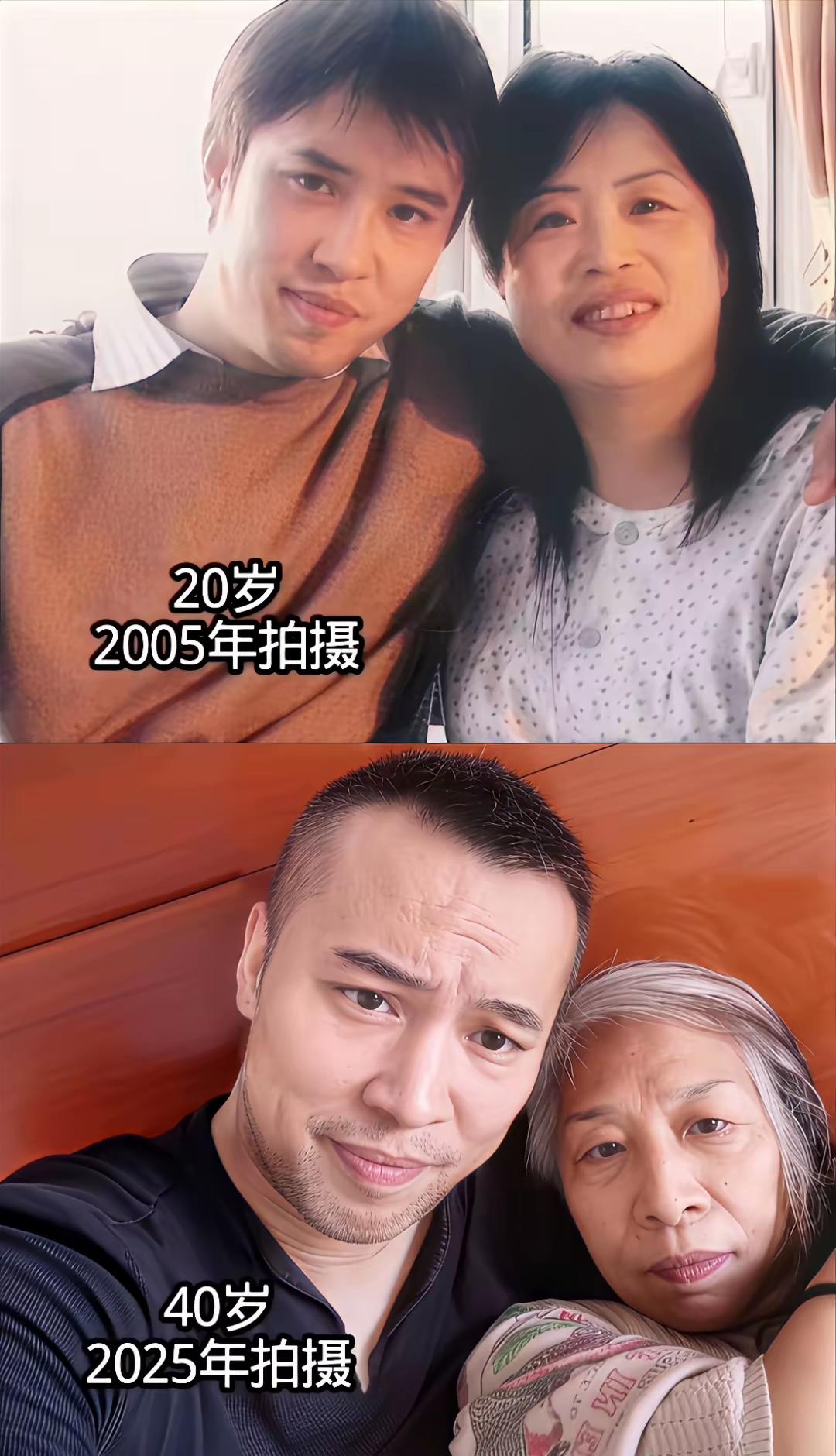 网友:
20年前vs20年后！泪目了！时光时光慢些吧！