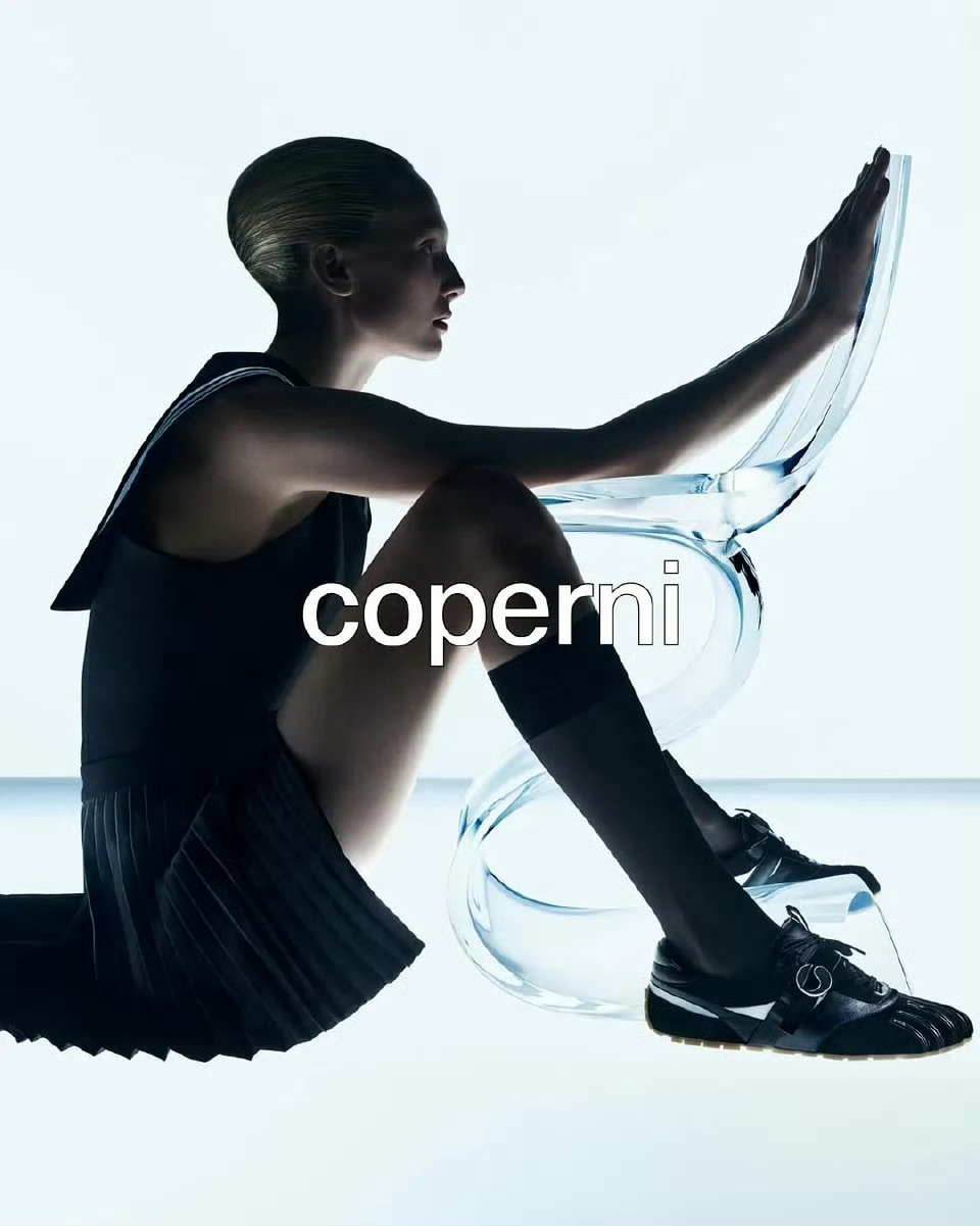 Coperni Fall 2025 Campaign.Alex Consani.