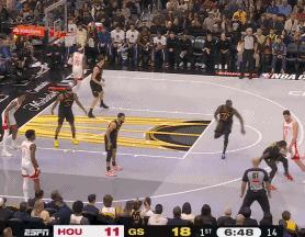 火箭被勇士打停的三个原因
北京时间11月27日，火箭与勇士的比赛来到首节6分20