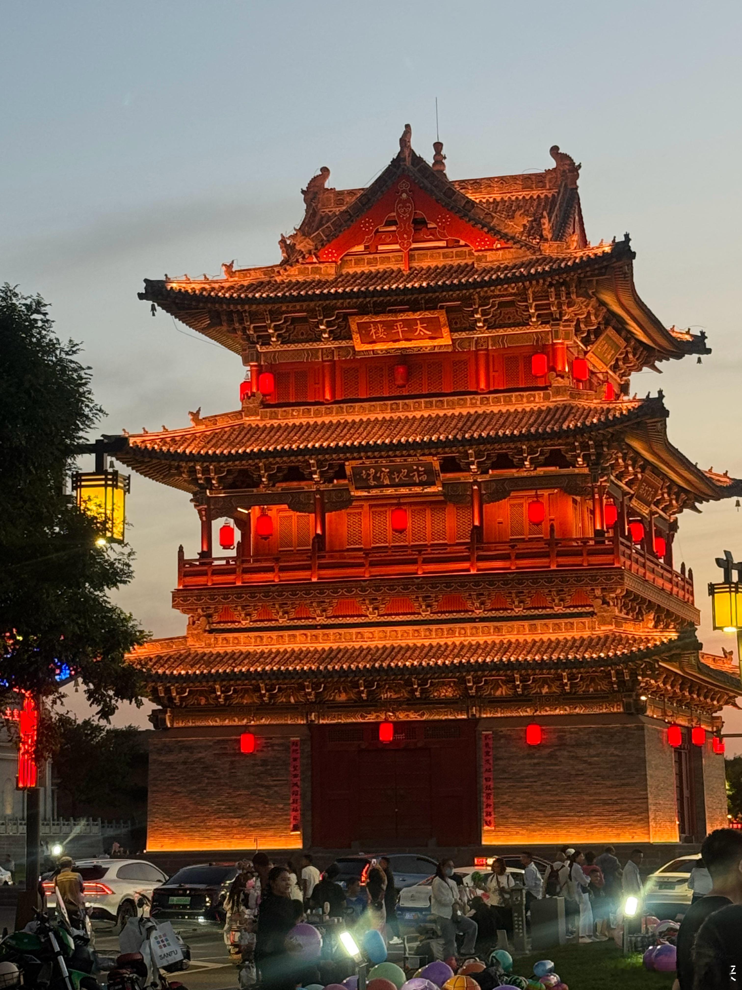 大同真凉快 大同·大同古城城墙外带状公园
