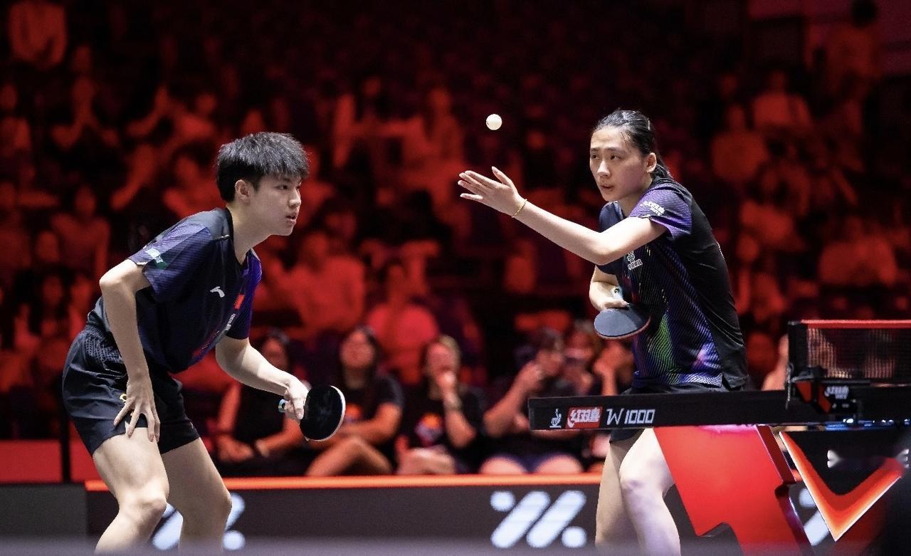 新加坡大满贯，唯一的混双被淘汰了！
黄友政和陈熠的混双，0:3输给了跨国组合。