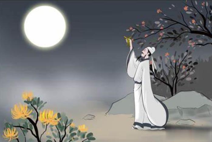 月到中秋分外明，酒到十五格外醇。
中秋节饮酒赏月的风俗最早可以追溯到秦汉时期，每