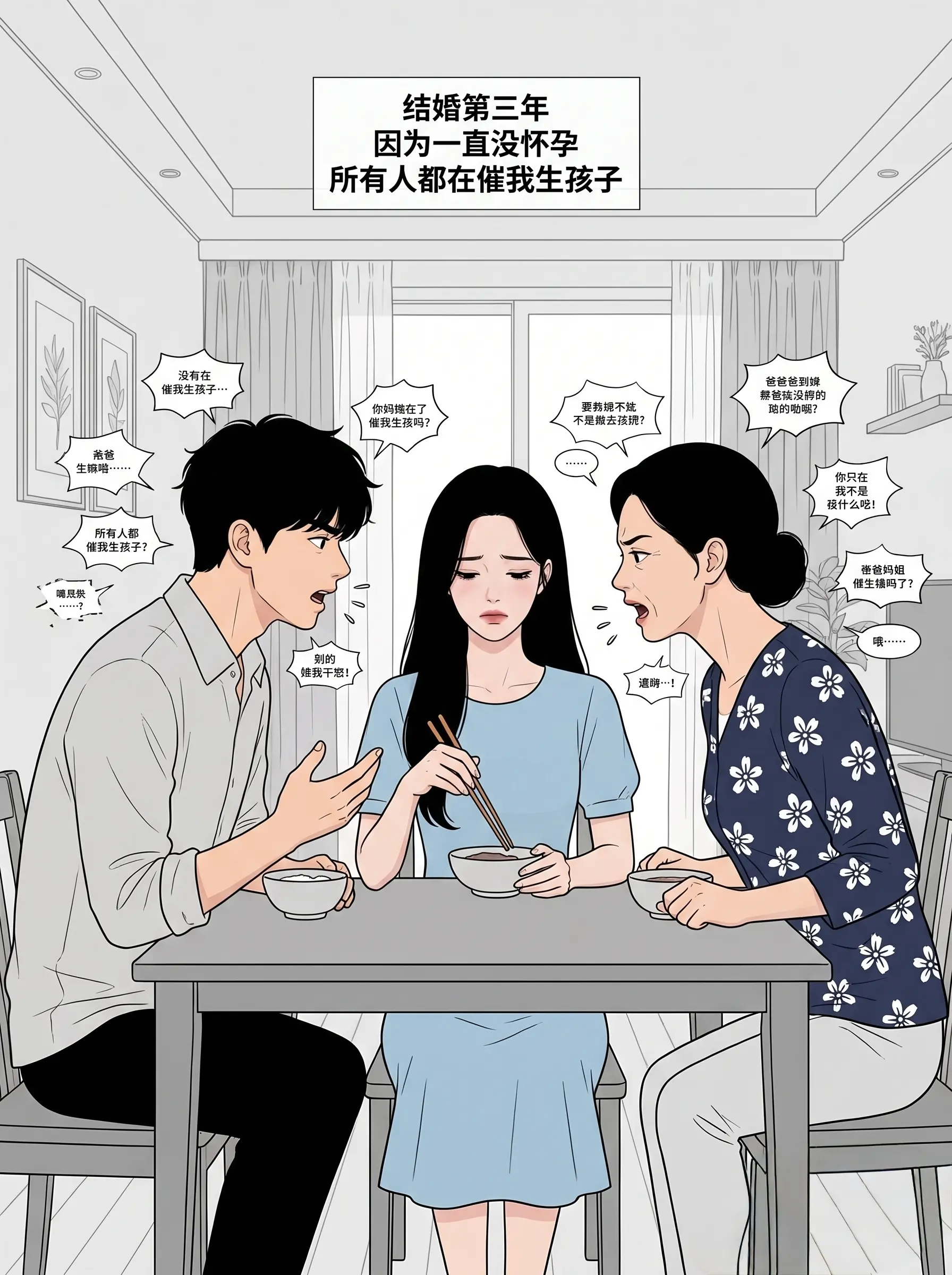 “看似没人逼她，实则人人都在逼她…”