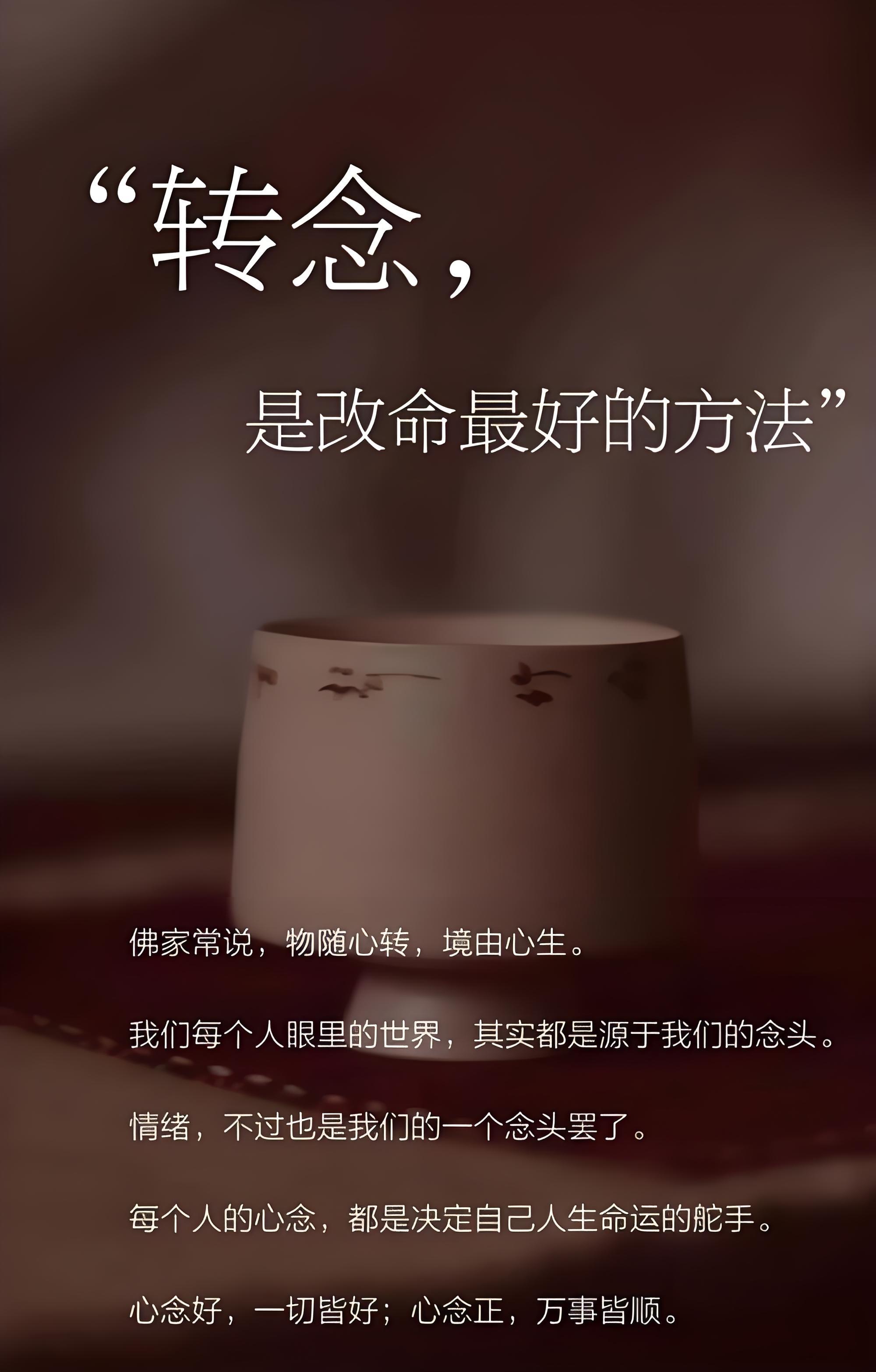 【人，要有转念的能力👭】一念之转，天地皆宽命运是你念头的集合。拉尔森一上来就说